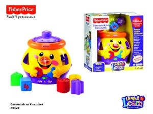FISHER PRICE GARNUSZEK NA KLOCUSZEK *