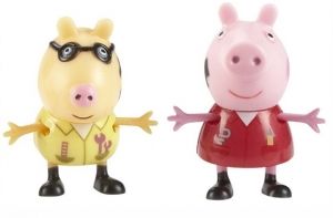 ŚWINKA PEPPA 2 FIGURKI PEPPA I PEDRO