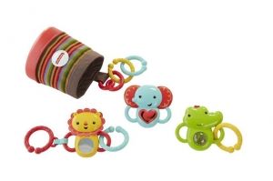 Fisher Price Spacerowi przyjaciele zestaw zawieszek *