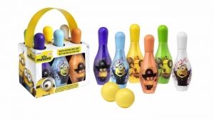 Zestaw kręgli Minionki żel pod prysznic & szampon + piłka*