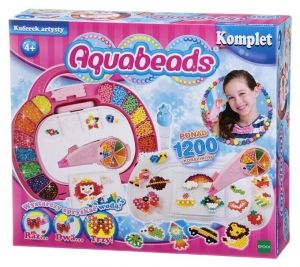 Aquabeads Kuferek artysty 1200 koralików *