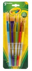 ZESTAW PĘDZELKÓW 5 SZTUK CRAYOLA