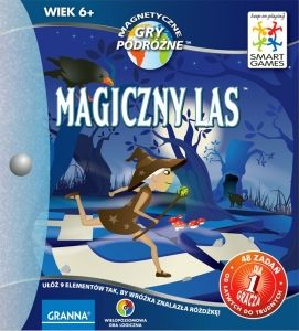 GRA LOGICZNA MAGICZNY LAS MAGNETYCZNA GRA PODRÓŻNA
