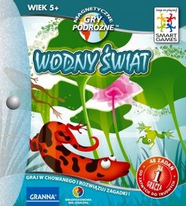 GRA LOGICZNA WODNY ŚWIAT MAGNETYCZNA GRA PODRÓŻNA
